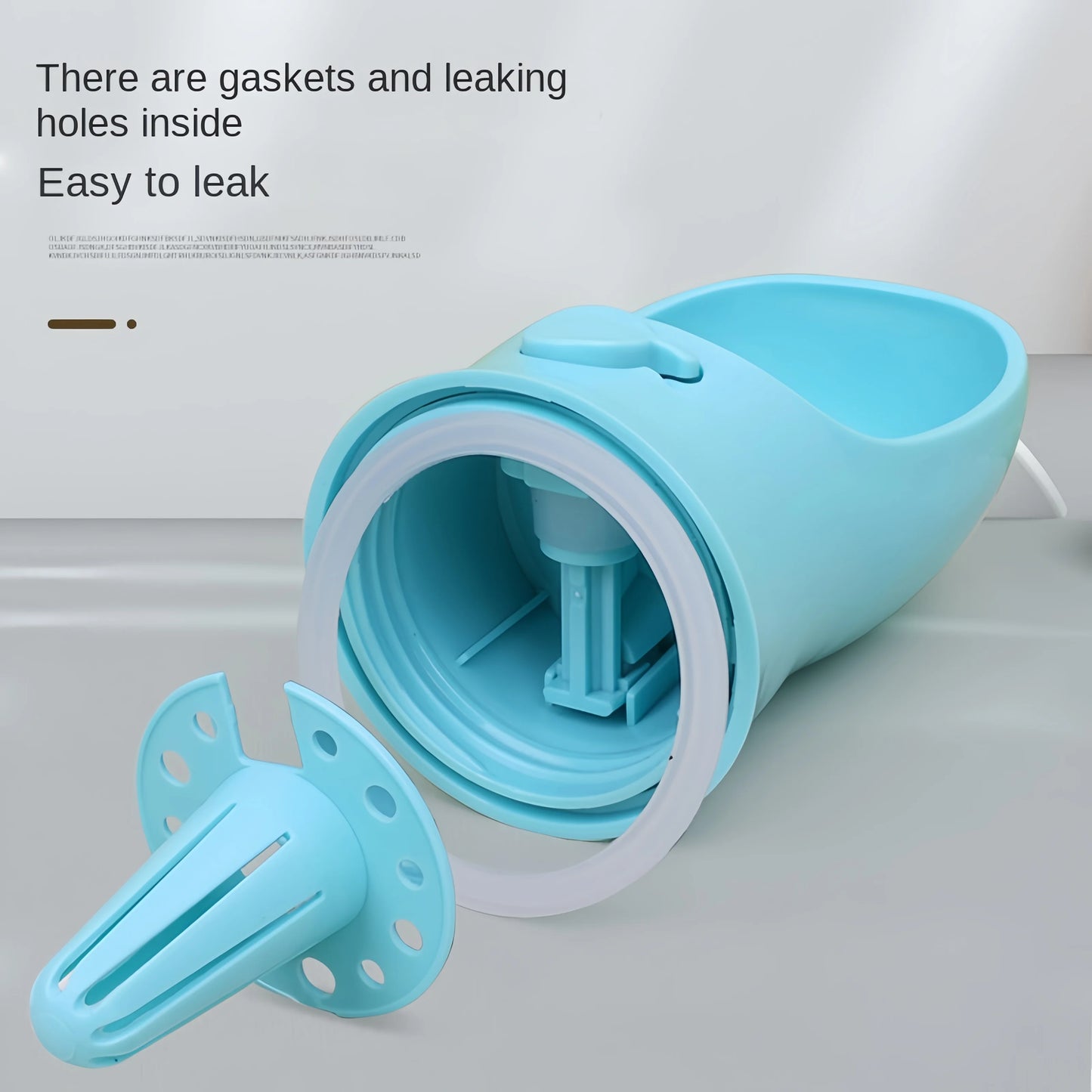 2-in-1 Portable Pet Water Bottle & Food Container